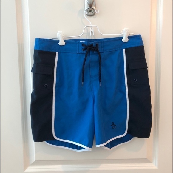 Original Penguin Swim Shorts Size 30 - Picture 3 of 16